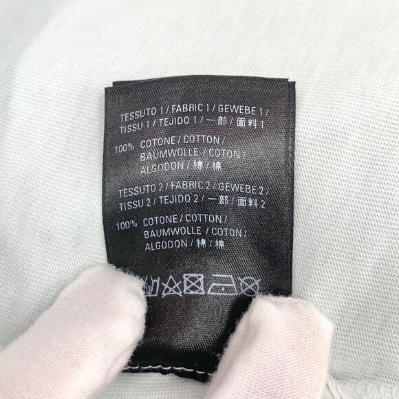 balenciaga Blue cotton distressed hoodie - Picture 7 of 9